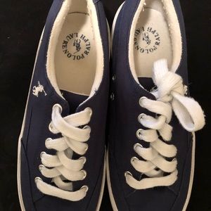 Navy blue Ralph Lauren sneakers